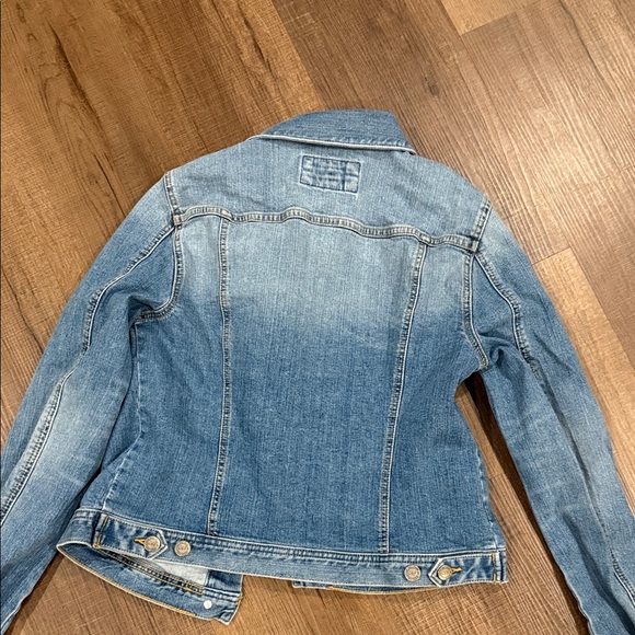 LOFT Classic Blue Denim Jacket - Picture 8 of 10